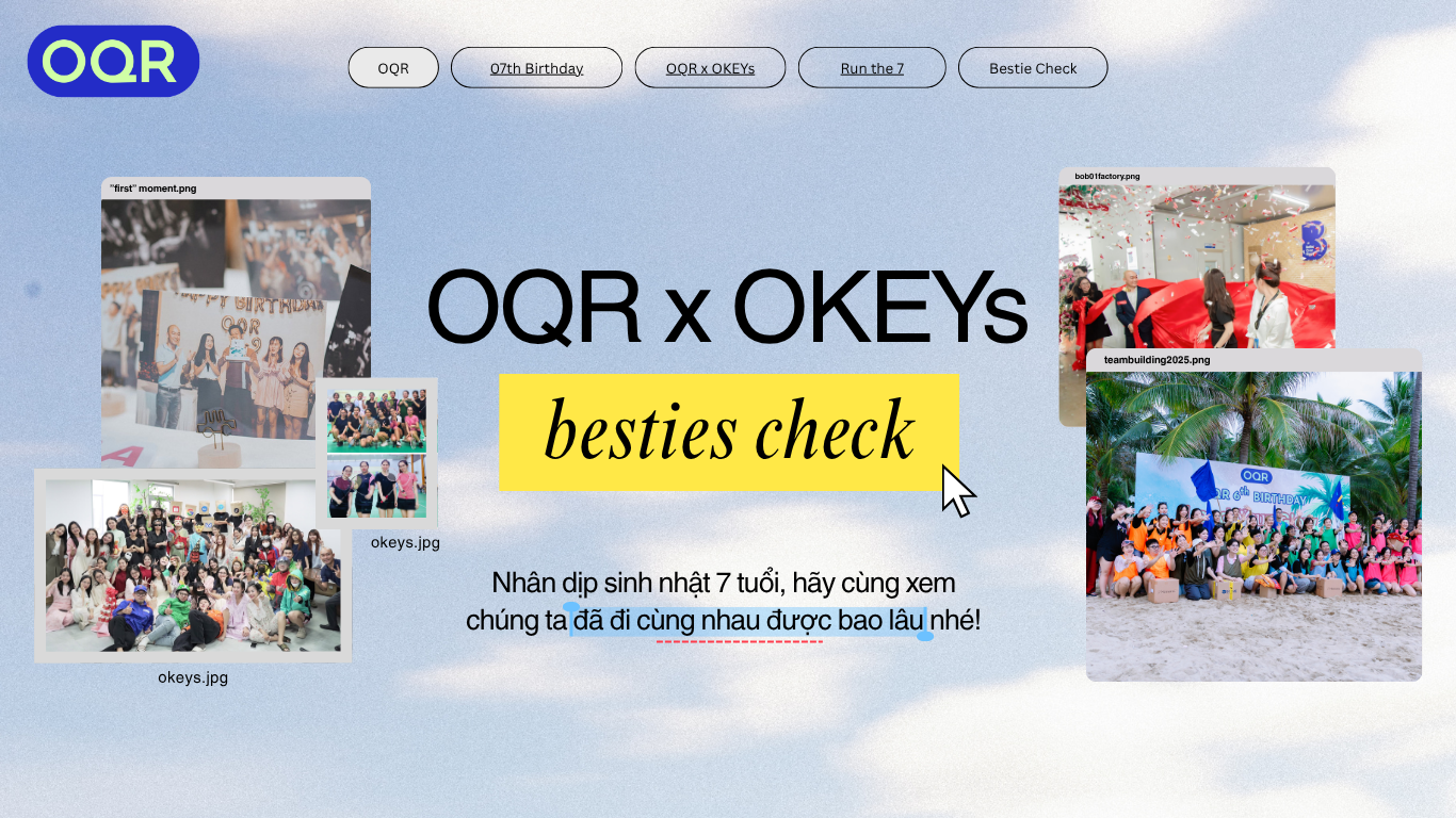OQR x OKEYs - besties check