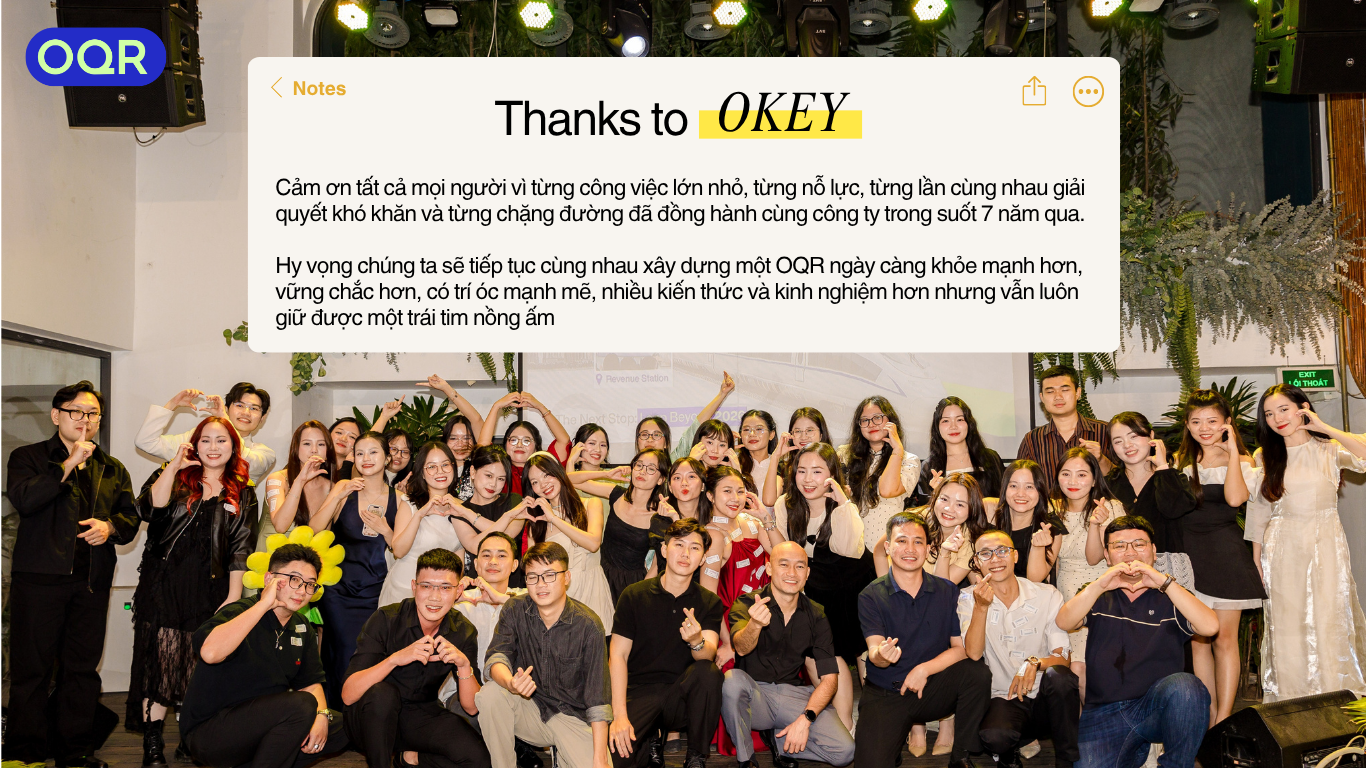 Thanks to OKEY